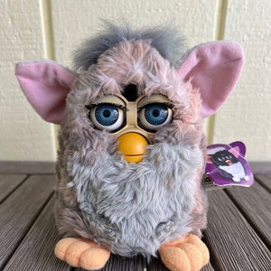 Pink Furby Grey Furby 1998 Furby Original Model Gray And Pink 1998
