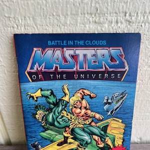 Masters Of The Universe (MOTU) - Mini Comic Book - Vintage 1981 - &quot;Battle In The Clouds&quot; He Man