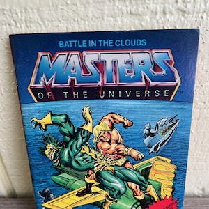 Masters Of The Universe (MOTU) - Mini Comic Book - Vintage 1981 - &quot;Battle In The Clouds&quot; He Man