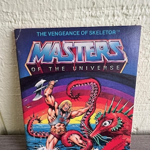 Masters Of The Universe (MOTU) - Mini Comic Book - Vintage 1981 - &quot;The Vengeance of Skeletor&quot; He Man