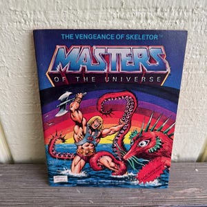 Masters Of The Universe (MOTU) - Mini Comic Book - Vintage 1981 - &quot;The Vengeance of Skeletor&quot; He Man