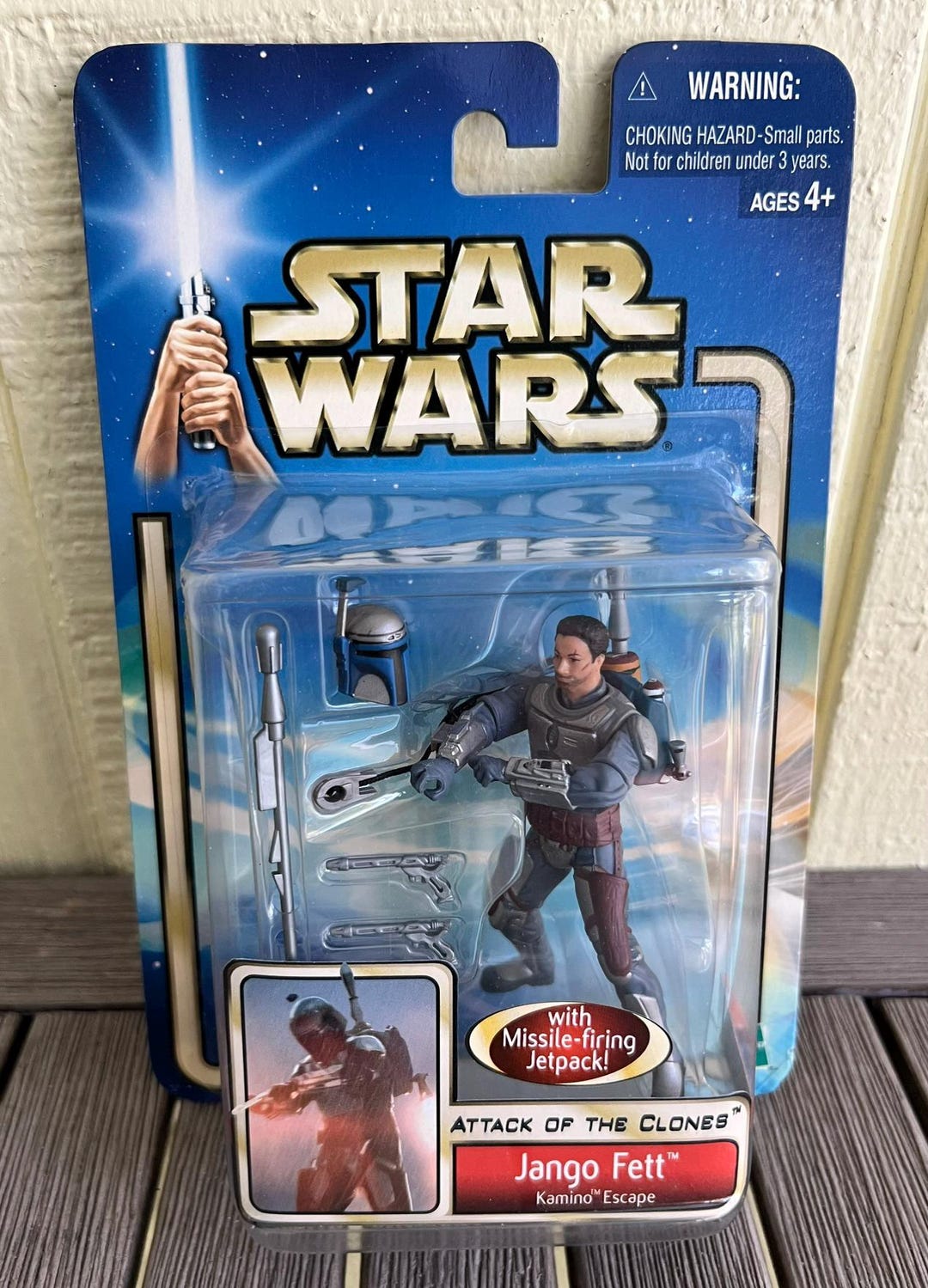 Jango Collection Star Wars Attack of the Clones - Jango Fett - Collection I - NEW - 2002 ...