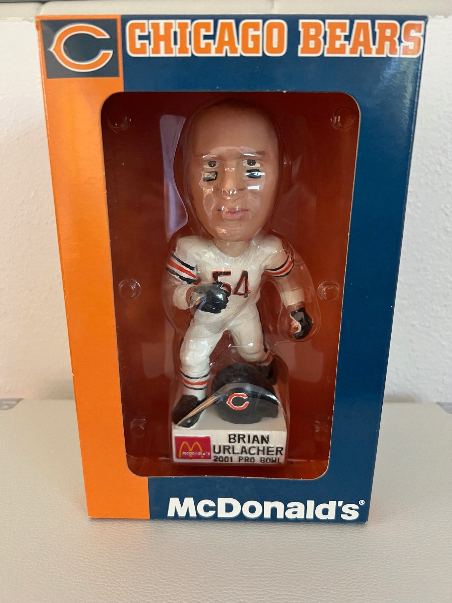 Brian Urlacher Bobble Head Chicago Bears Bobble Dreams Mcdonalds