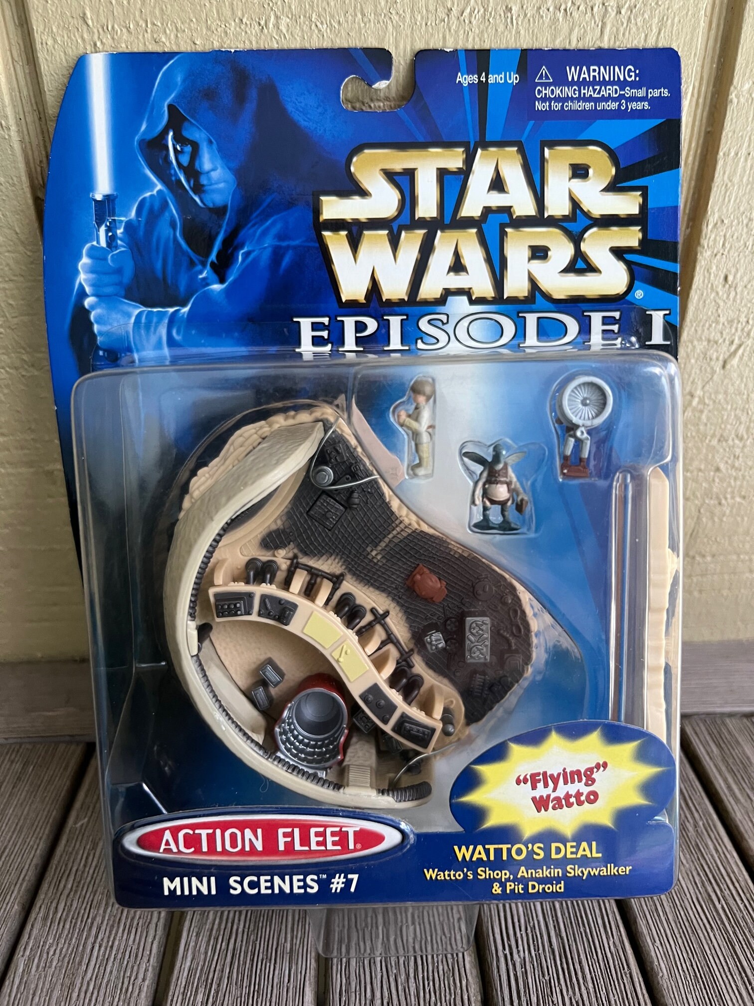 Galoob スターウォーズ エピソードⅠ アクションフリート ミニシーン 4個 Star Wars Episode 1 Action Fleet - Mini Scenes #7 - Watto's Deal