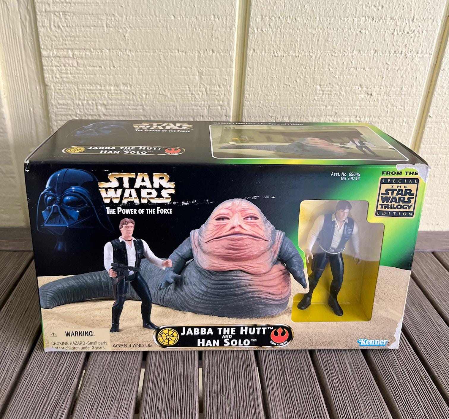 Star Wars Power of the Force Collectors Trilogy Edition Jabba the