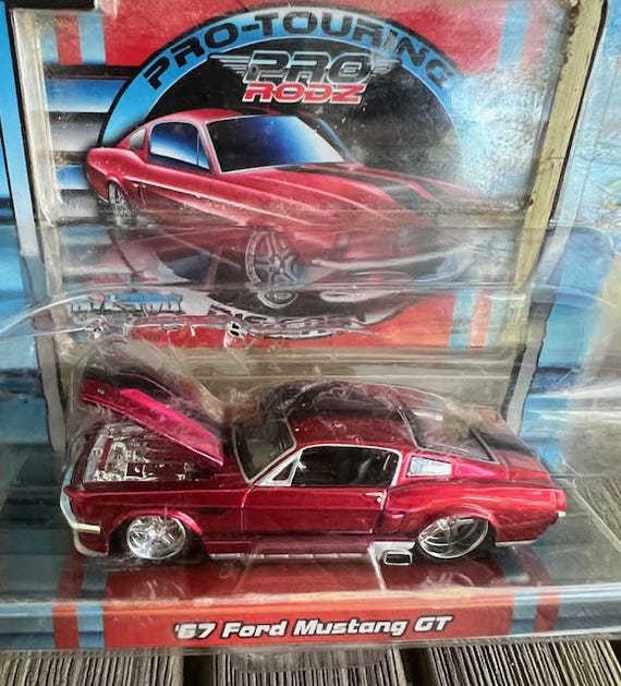 67 Ford Mustang GT - Red Die Cast - Pro-touring Collection Maisto