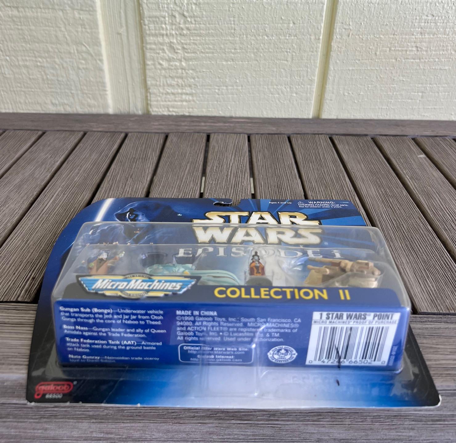 Star Wars Episode 1 Micro Machines Collection II Vintage Galoob