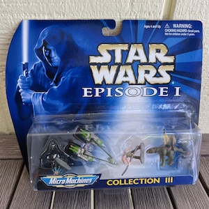 Star Wars Micro Machines Episode 1 Collection III Galoob Toys 1998 NEW SEALED
