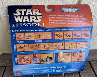 Star Wars Micro Machines Episode 1 Collection III Galoob Toys 1998