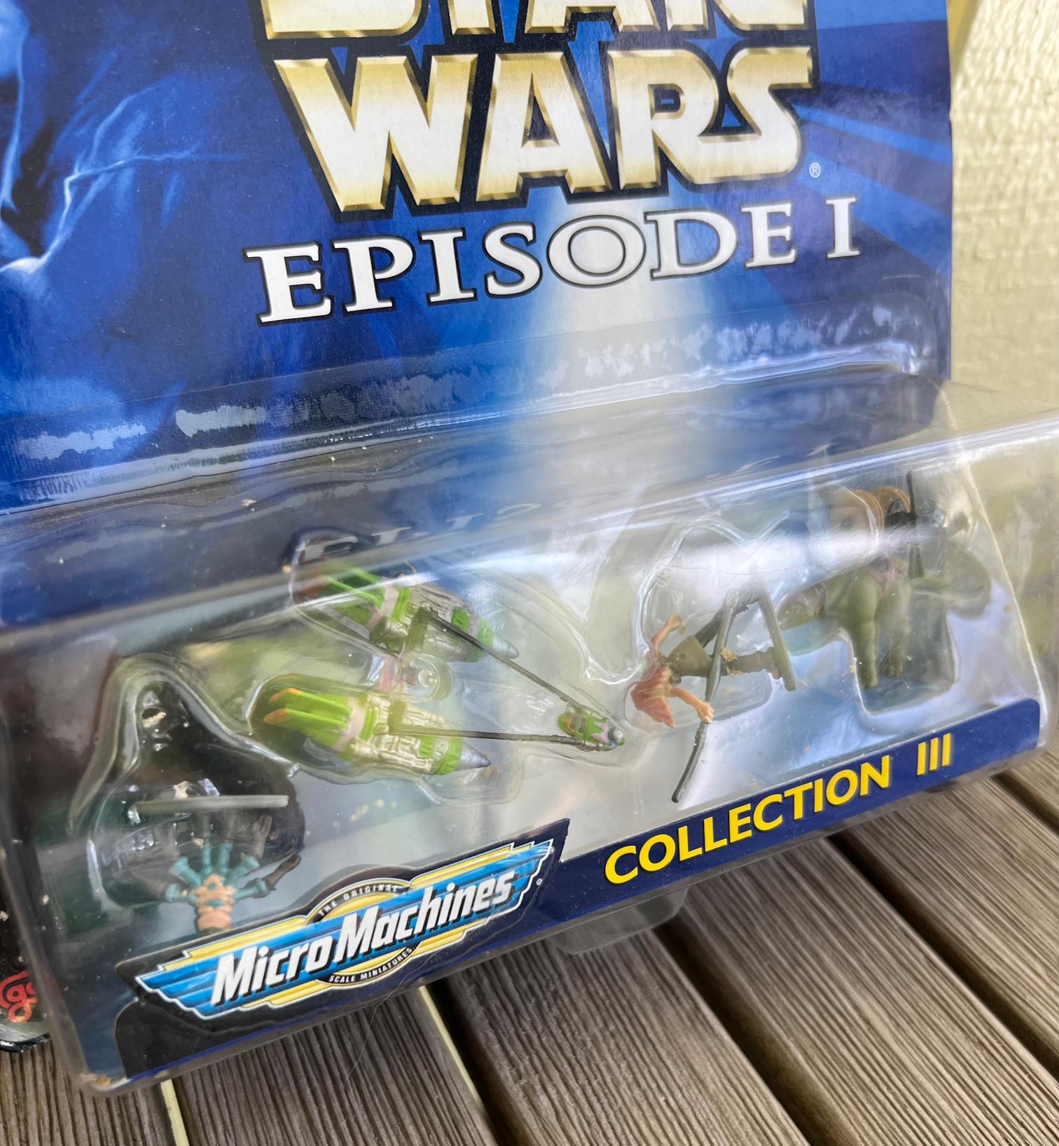 Star Wars Micro Machines Episode 1 Collection III Galoob Toys 1998