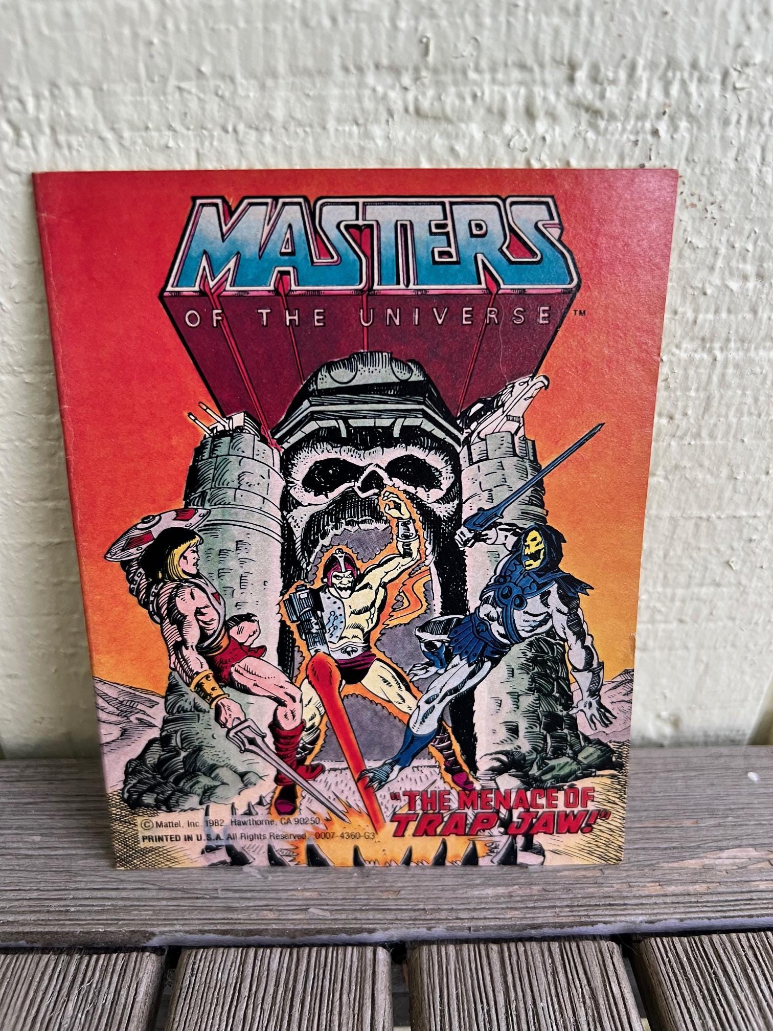 Masters of the Universe (MOTU) - Mini Comic Book - Vintage 1982