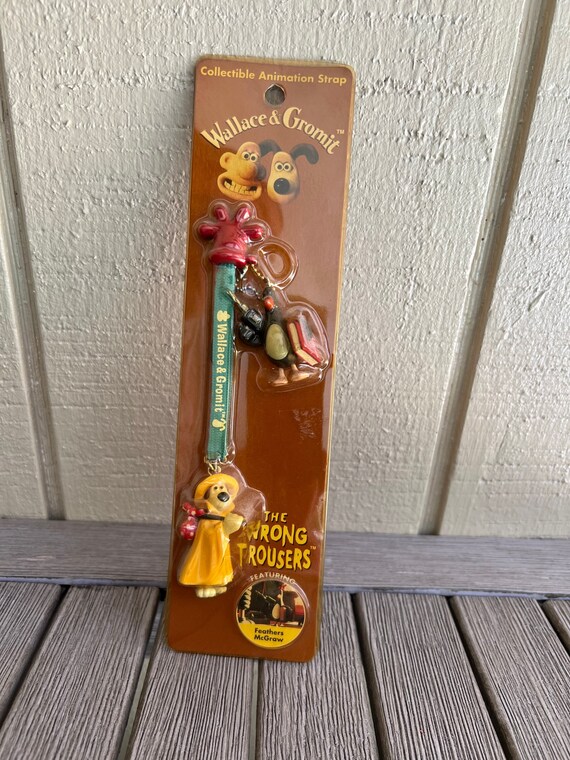 Wallace and Gromit Collectible Animation Strap Japanese 90s Etsy UK