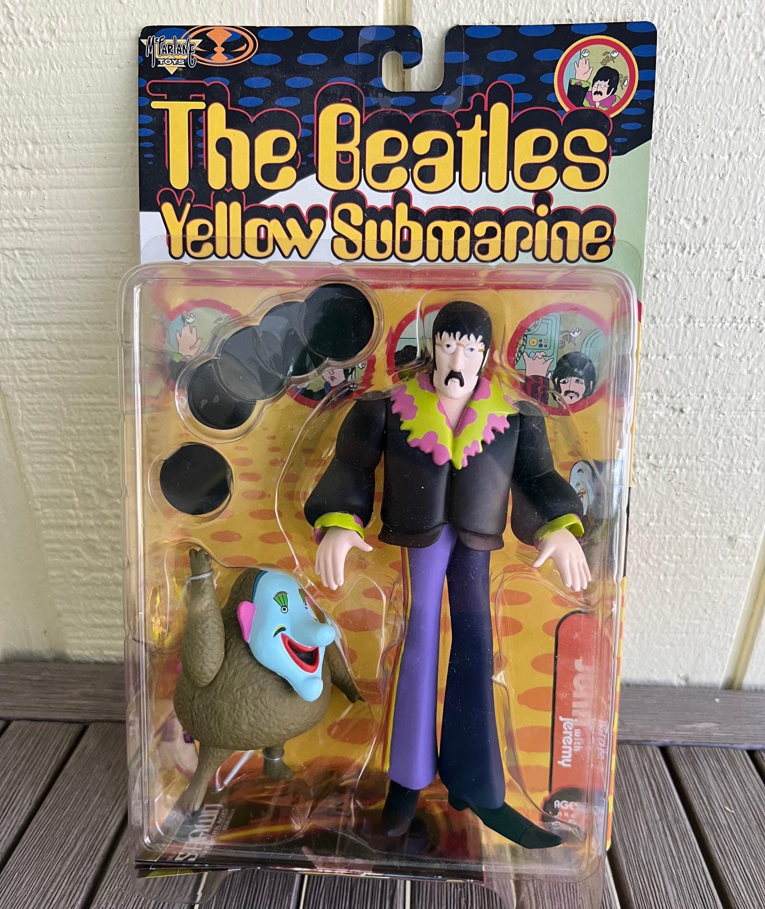 The Beatles John With Jeremy Mcfarlane Toys 1999 NEW - Etsy