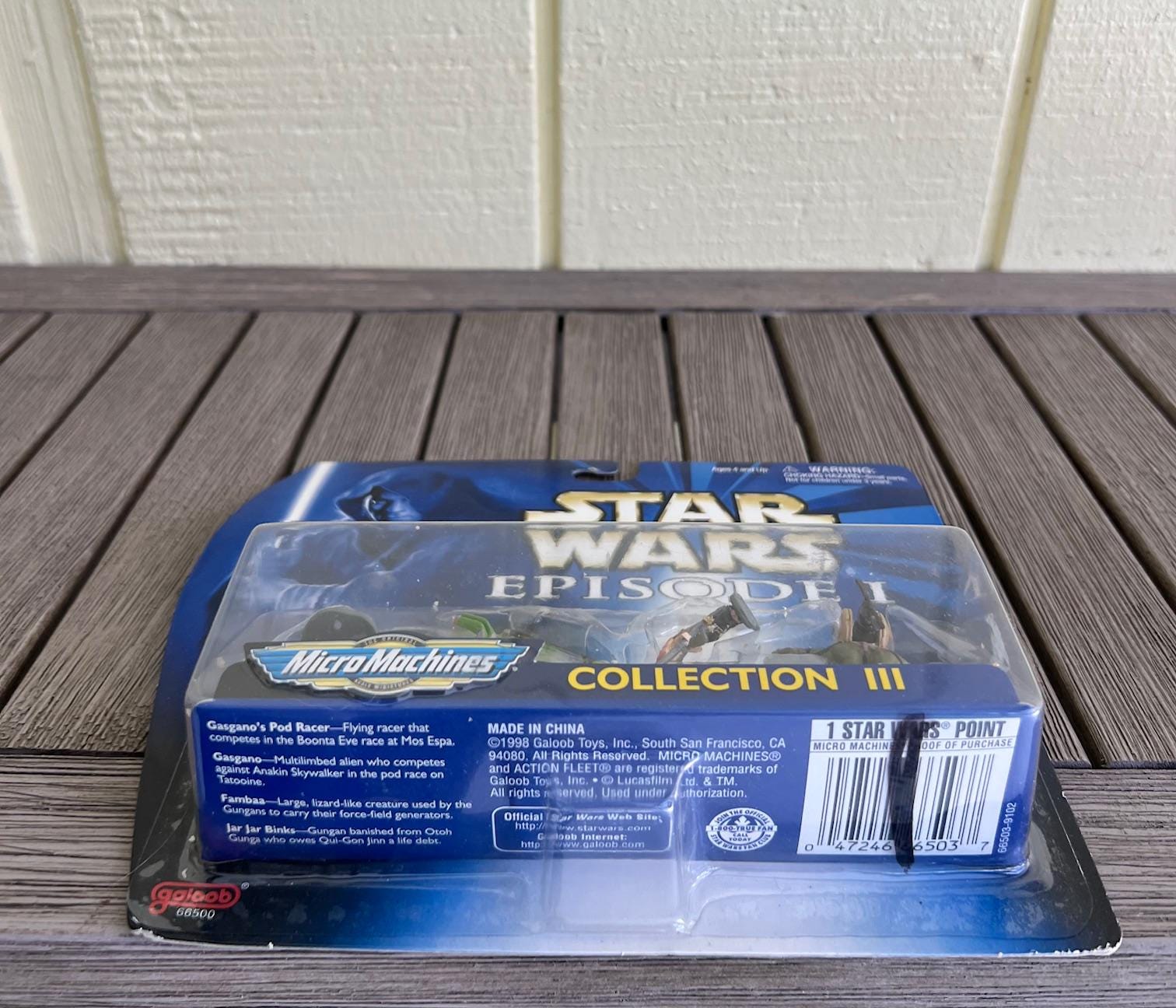 Star Wars Micro Machines Episode 1 Collection III Galoob Toys 1998