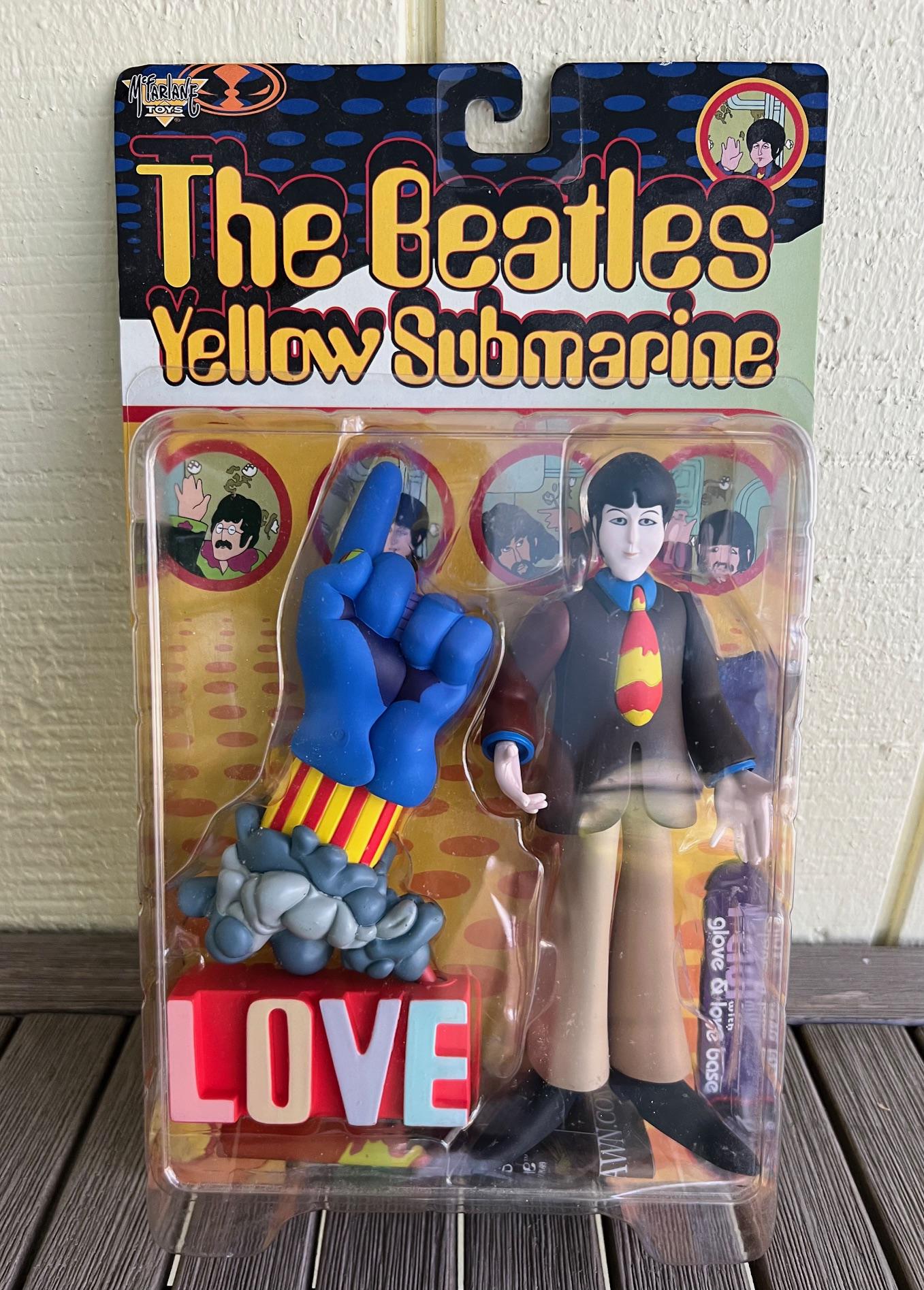 The Beatles Paul With Glove and Love Base Mcfarlane Toys 1999 NEW