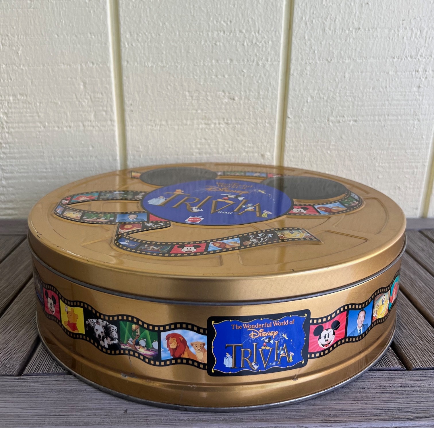 ワンダフルワールドオブディズニー　（※動きません）シリアルナンバー入り マテル社製 ディズニー トリビアゲーム ワンダフルワールド 1997年製