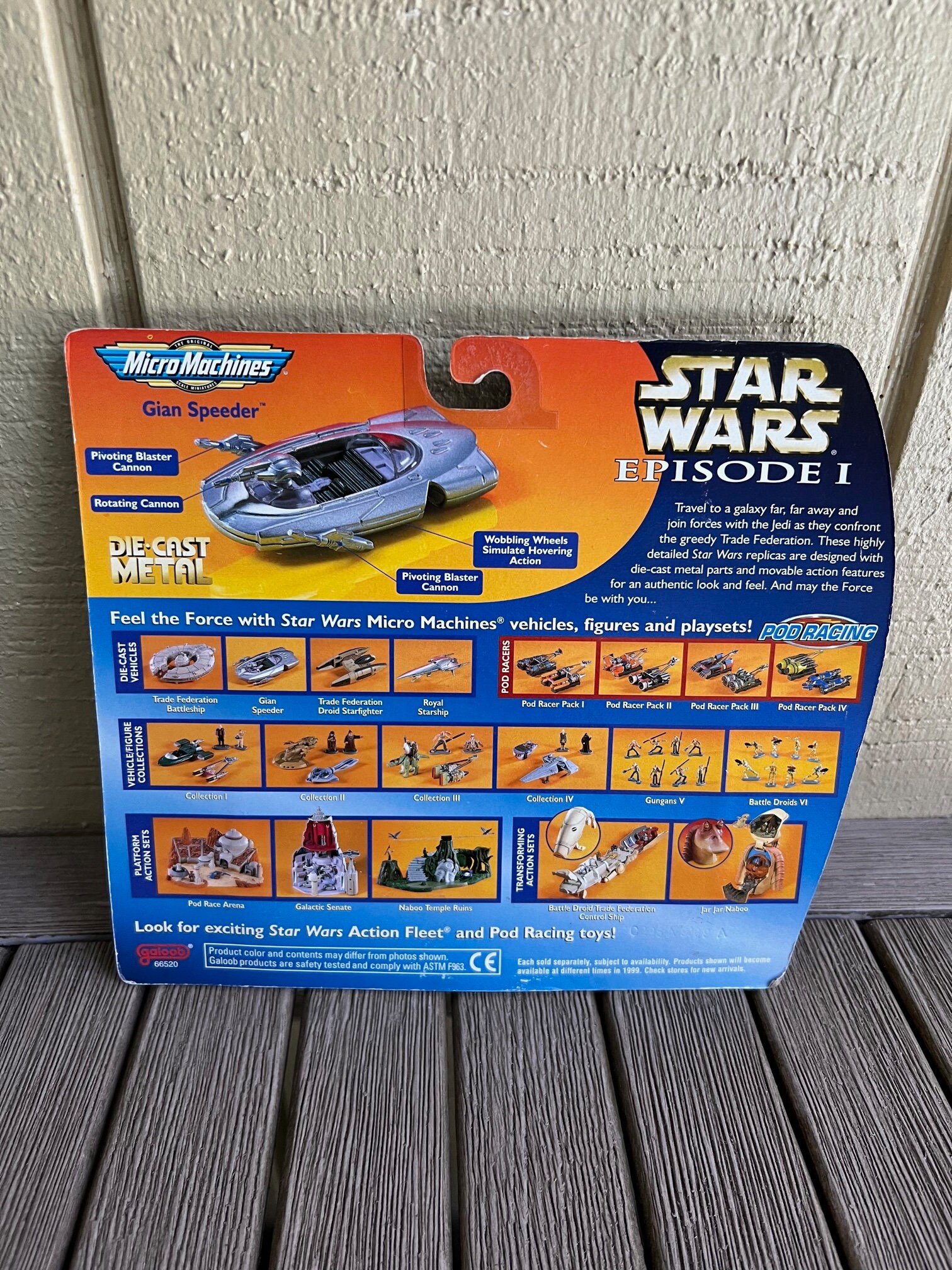 スターウォーズ エピソード1 マイクロマシーン ジャイアン・スピーダー