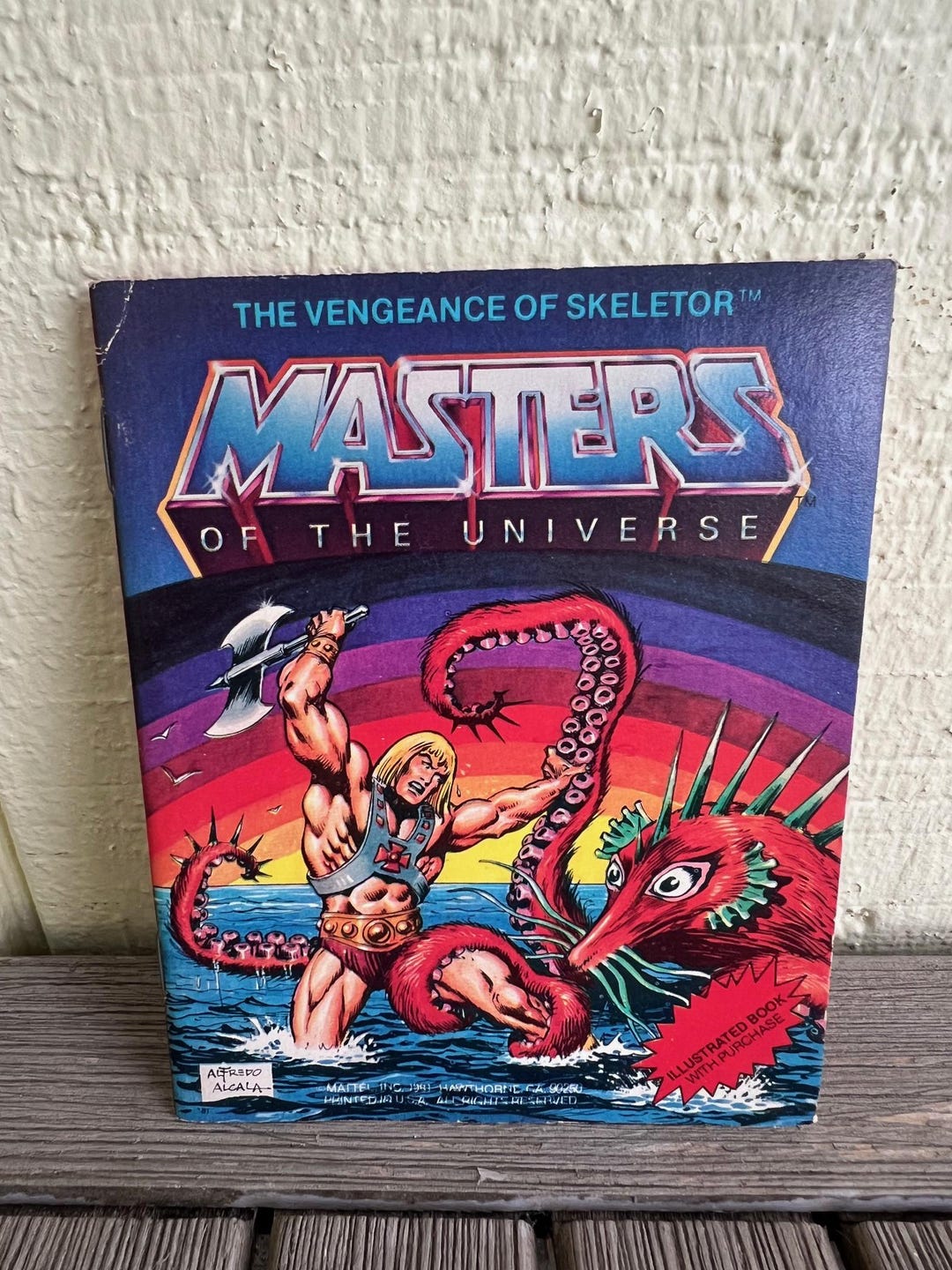 Masters of the Universe (MOTU) - Mini Comic Book - Vintage 1981