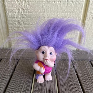 Magic Trolls Figure, Vintage Magic Troll Doll, Magic Troll