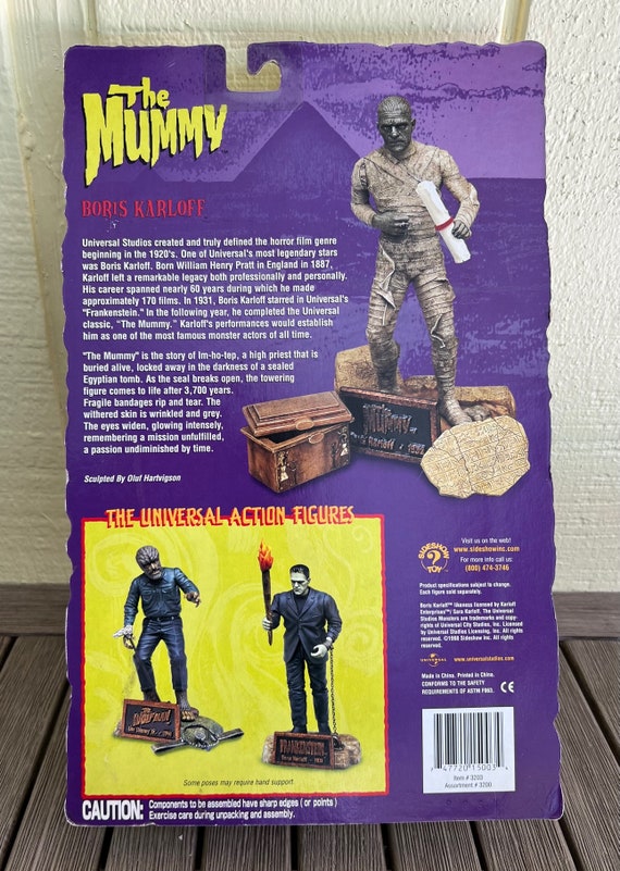 The Mummy Boris Karloff Action Figure Universal Monsters