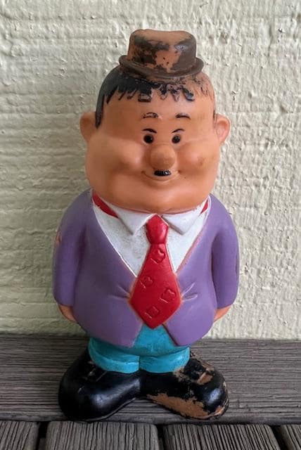 70s DAKIN ローレル&ハーディー ハーディー フィギュア ビンテージ 極楽コンビ チャップリン 喜劇 Vintage Larry Harmon LAUREL AND HARDY Rubber and Plastic Figures R