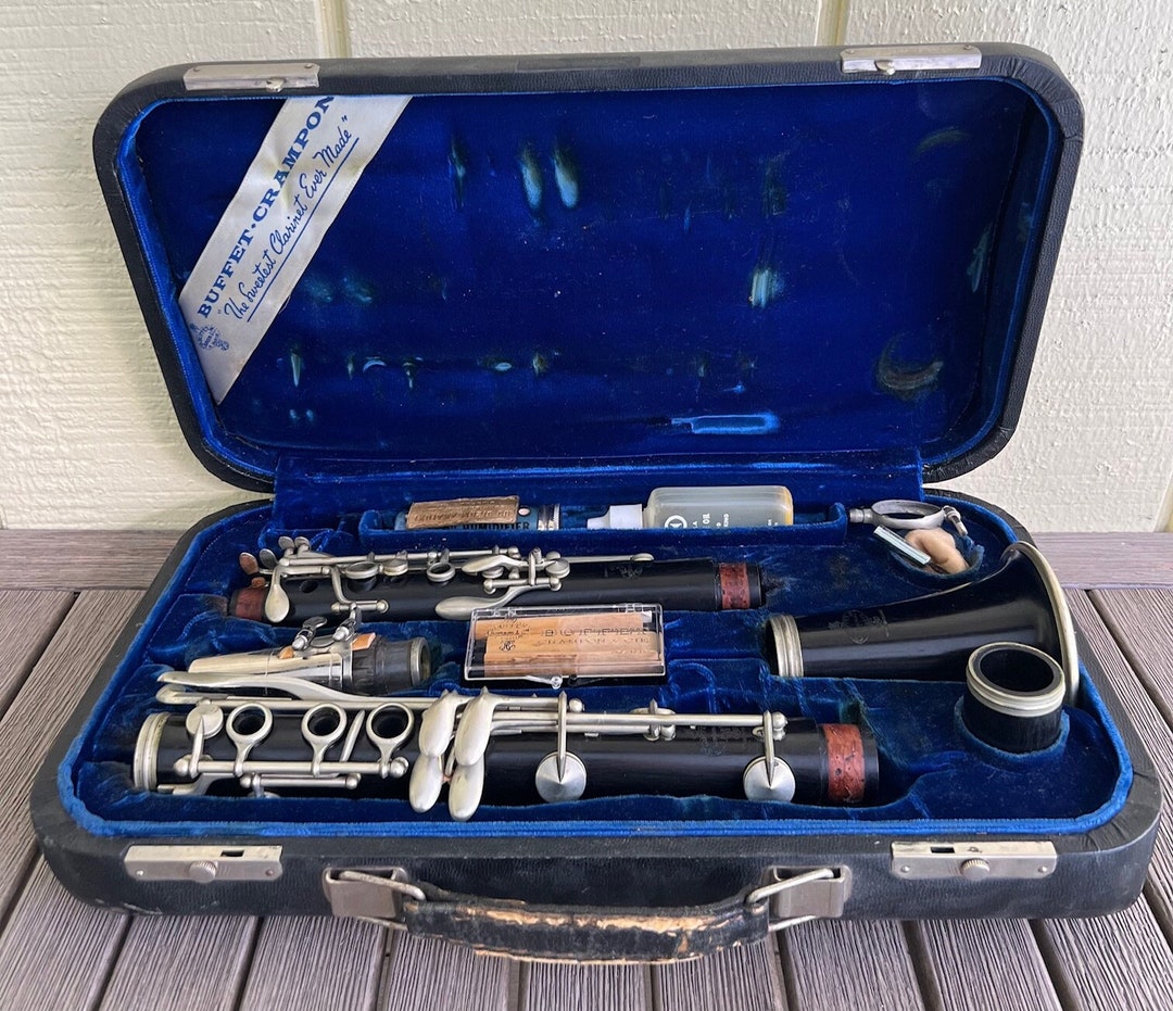 Vintage Buffet Crampon Paris France 19601961 Original Case