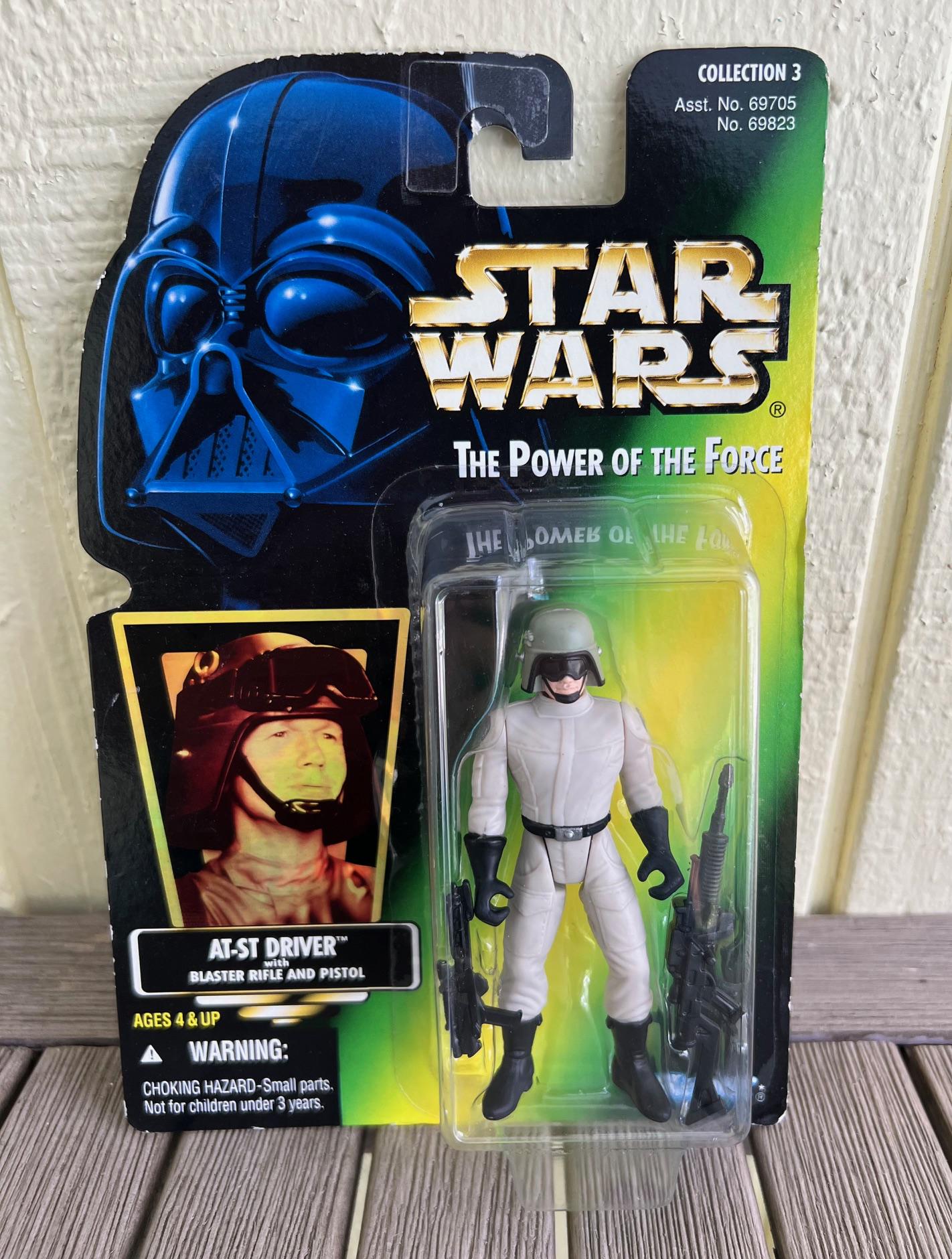 Star Wars Power of the Force At-st Driver Collection 3 - NEW