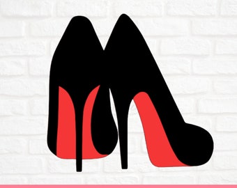 High heels Schuh svg, Stiletto svg, High heels svg, Schuhe svg