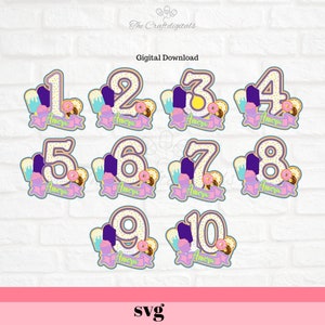 1st - 10th Birthday, shaker cake topper, Happy Birthday cake topper, cake topper svg, ice cream cake topper, cupcake cake topper
