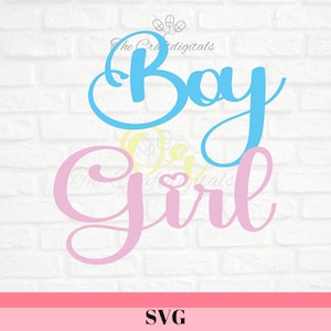 Boy or Girl svg, Gender reveal svg, gender reveal