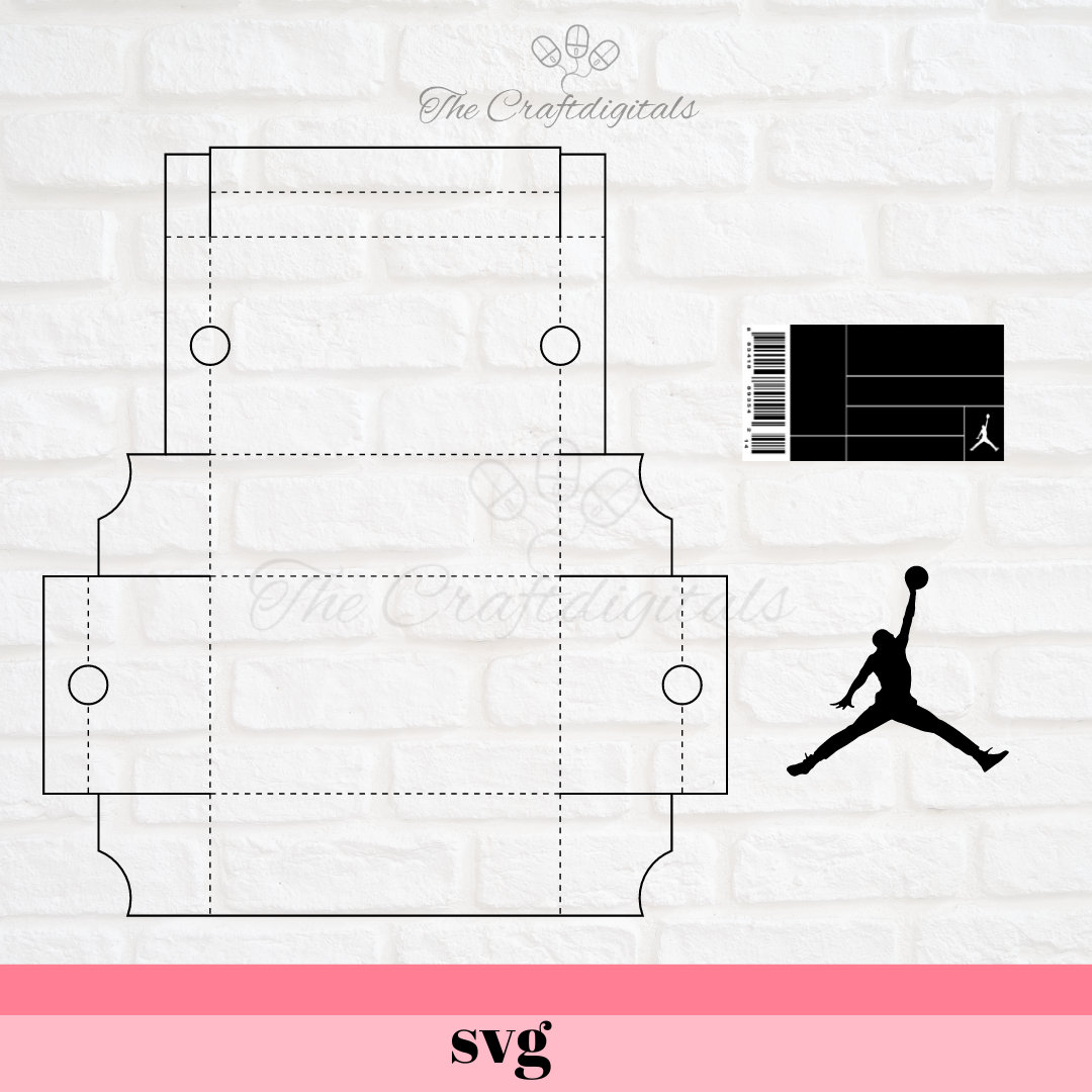 Sneaker Box Svg Sneaker Box File Sneaker Box Etsy