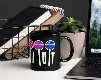Black Glossy Mug