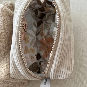 Kosmetiktasche beige Bild 6