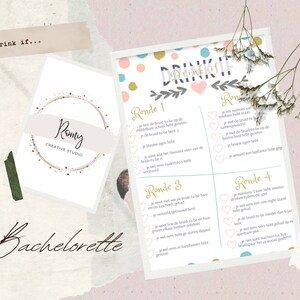 EN: Bachelorette game &#39;Drink if...&#39;