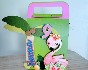 Flamingo Activity Favor
