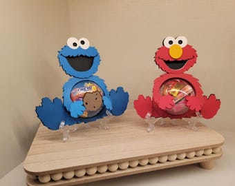Cookie Monster and Elmo Pop Belly