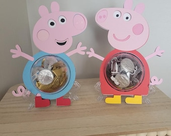 Peppa Pig and George
