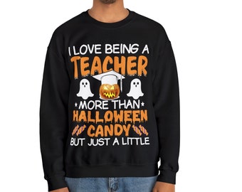 Vintage Black Cat, Retro Halloween, Fall Apparel, Ghost Sweatshirt, Spooky Sweatshirt