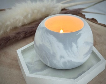 Concrete candle holder Set