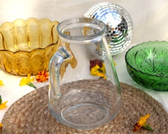 Italian Glass Pitcher