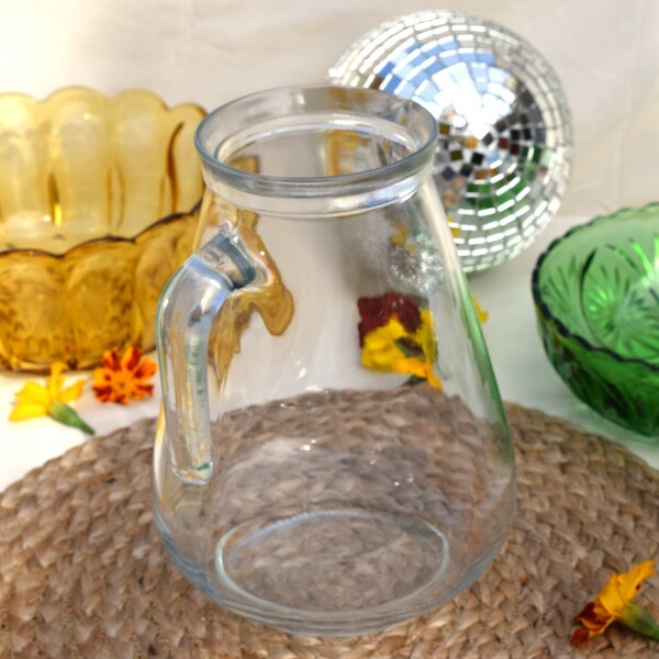 Italian Glass Pitcher