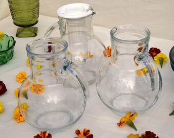 Italian Glass Pitcher WITHOUT Ice Tube