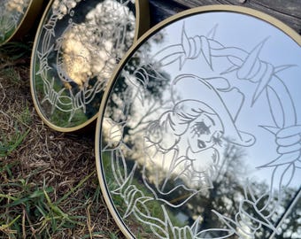 Y'allternative Tattoo Mirror Set
