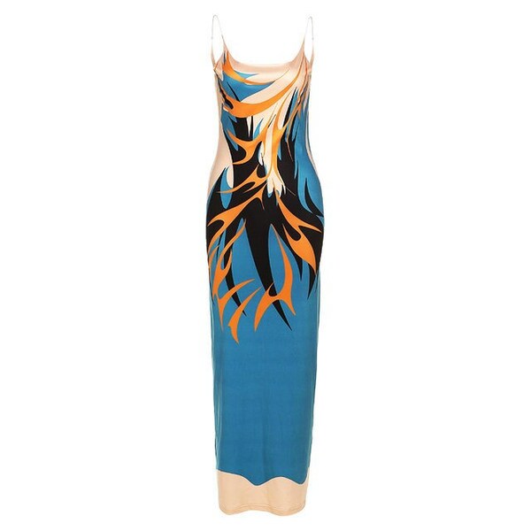 Women's June Dress - Flame