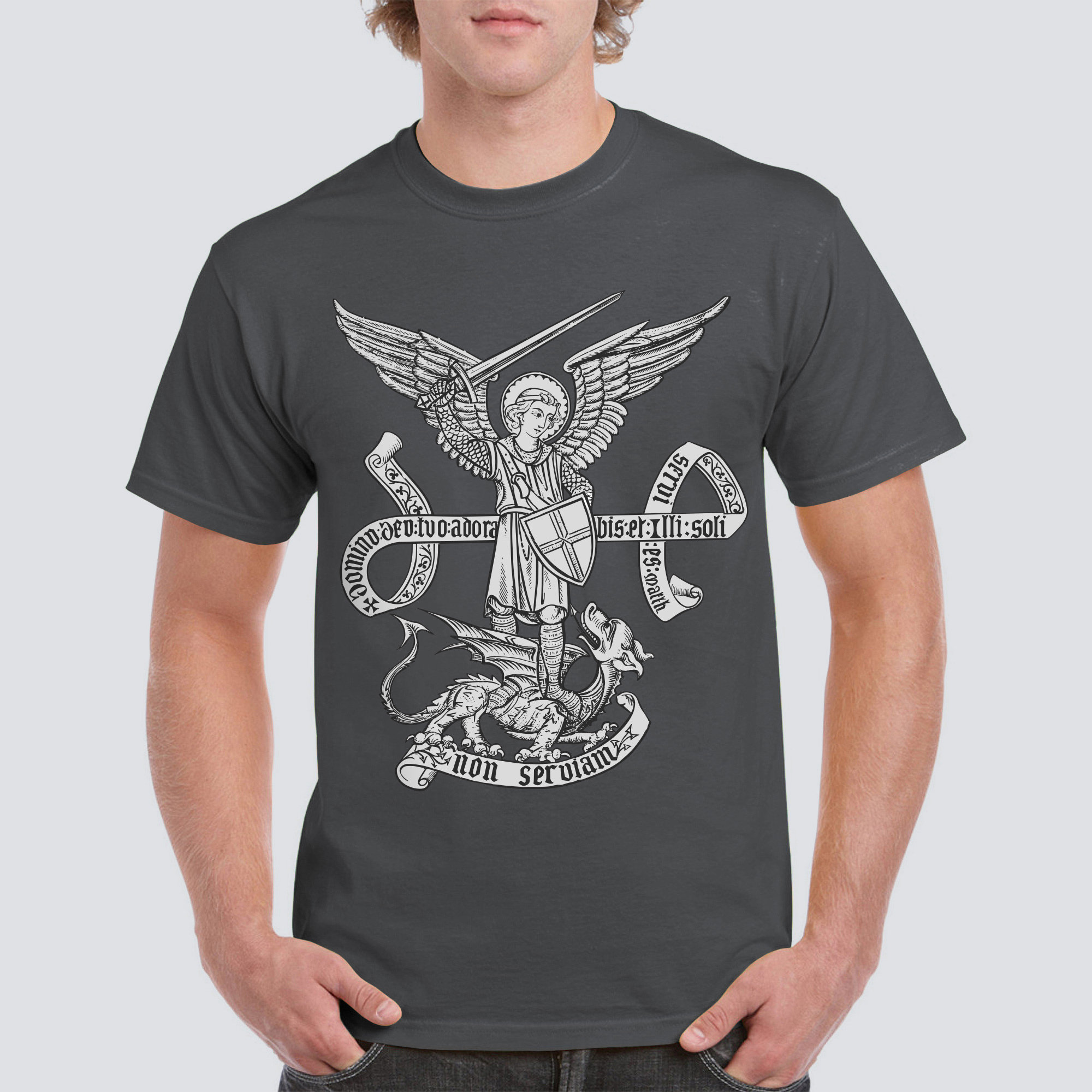 SAINT MICHAEL Tシャツ アップル L セントマイケル 24ss