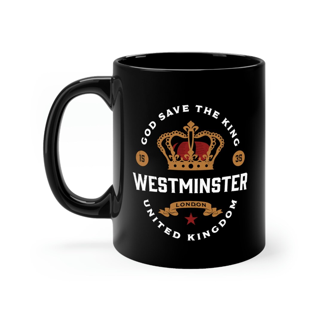 Westminster Mug London God Save the King United Kingdom Etsy