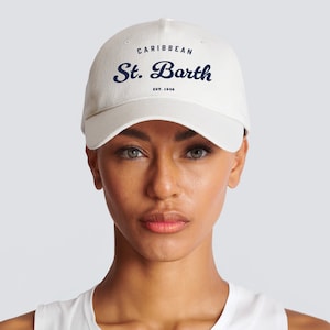 St Barths baseball cap Saint Barthélémy Dad Hat Caribbean Island Gift St Barthélémy Souvenir Saint Barths Travel Barths Luxury Yacht