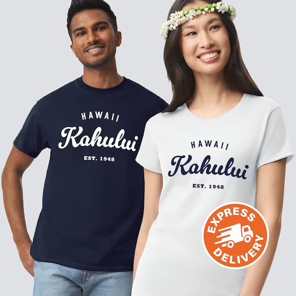 Kahului T-Shirt Hawaii USA, Express Delivery