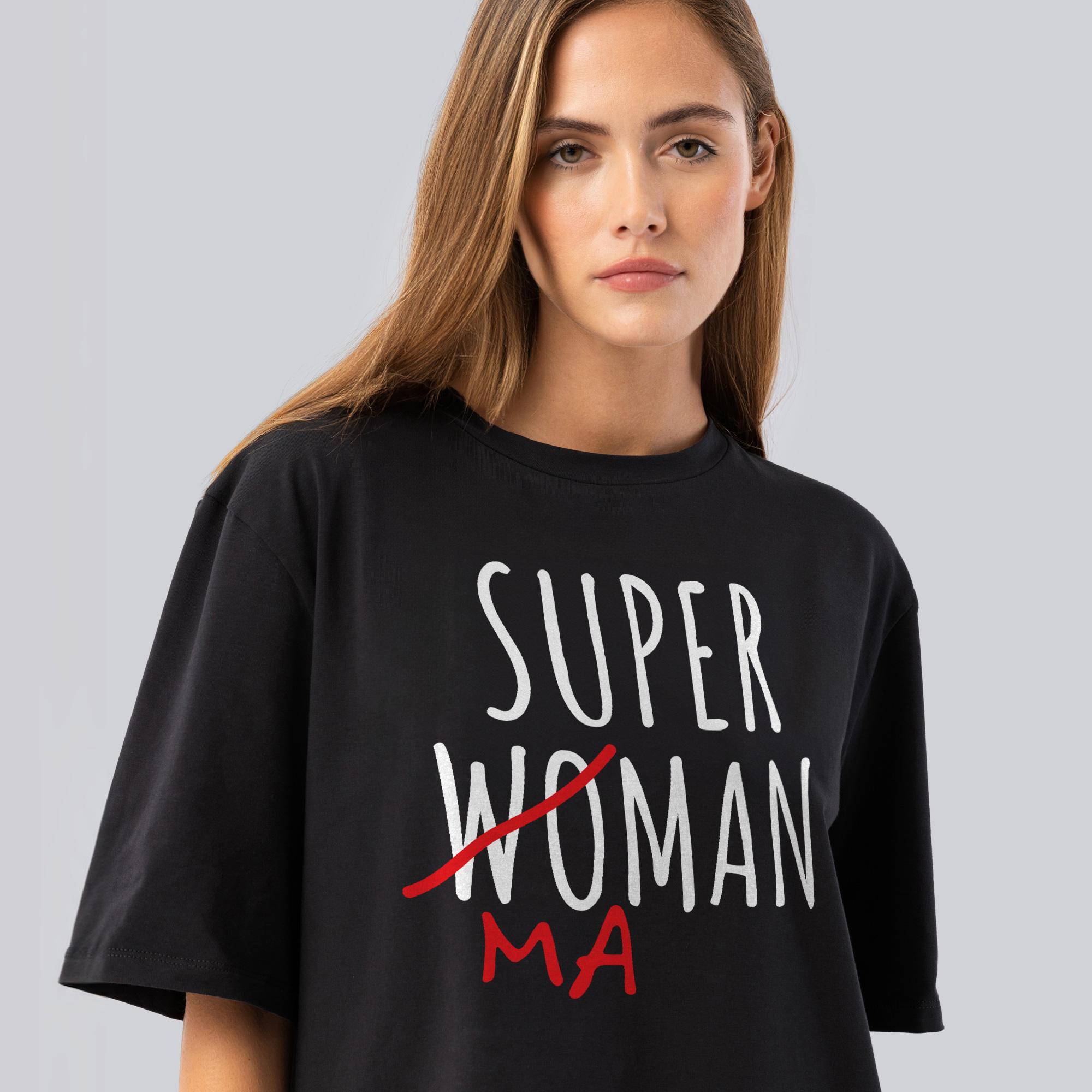 Super Mom T-shirt Super Woman T-shirt Funny Gift for Mom Mother's Day T-shirt Hero Mom T-shirt Wonderwoman Superhero Humorous Gift for Her