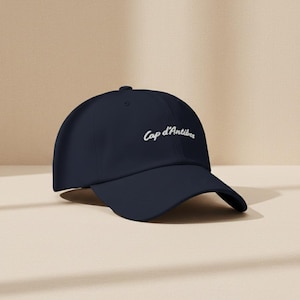 Cap d'Antibes Gorra de béisbol Antibes Riviera Francesa Recuerdo Sur de Francia Regalo Alpes Marítimos Juan les Pins Vacaciones Fort Carré